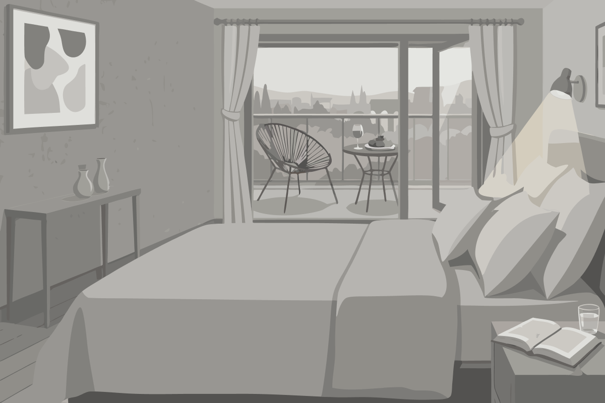 Double Room with Pool View